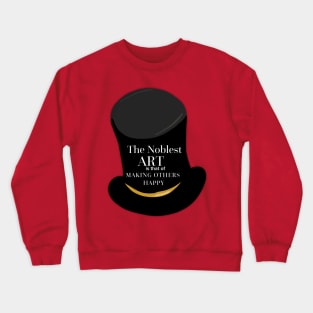 The Art of Happy Crewneck Sweatshirt